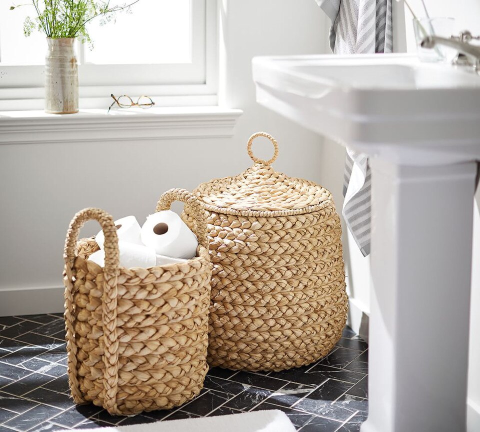 Beachcomber Handwoven Seagrass Basket Collection