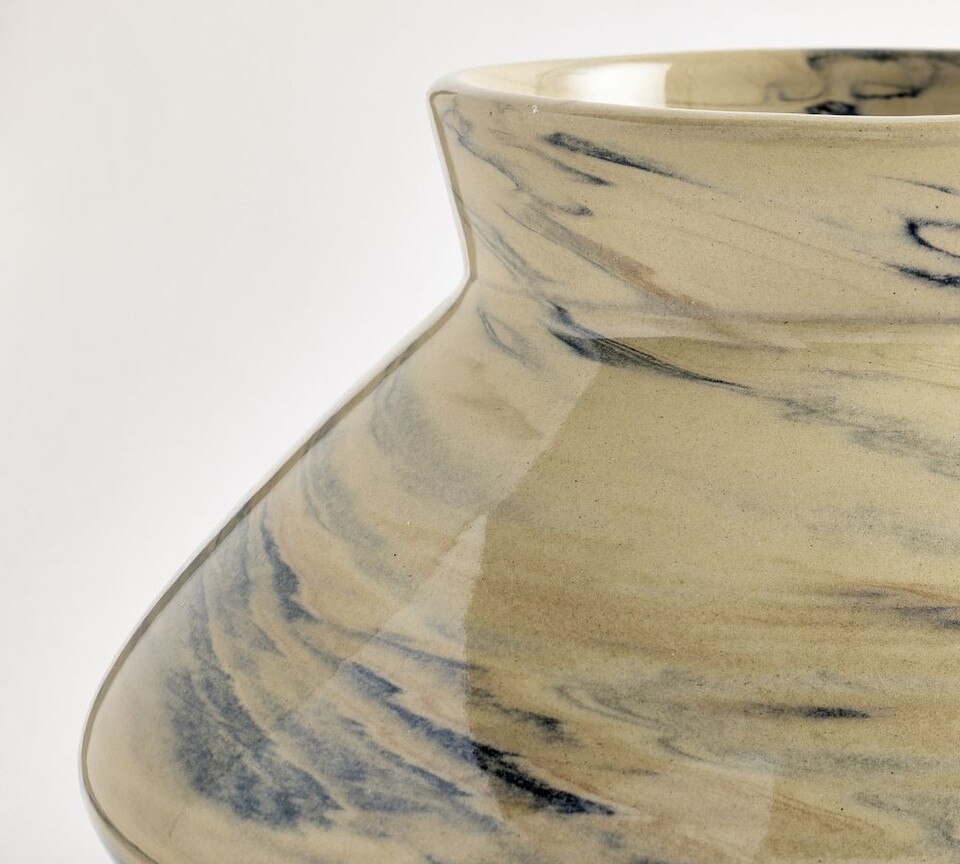 Handcrafted Marbled Ceramic Collection