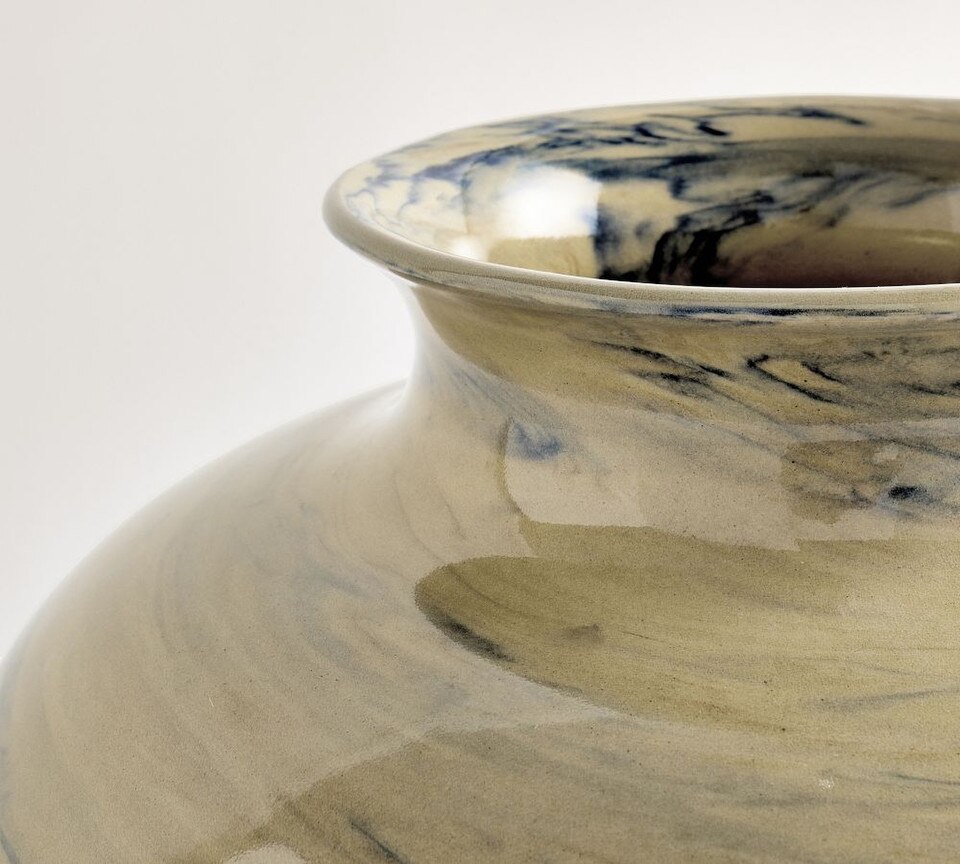 Handcrafted Marbled Ceramic Collection