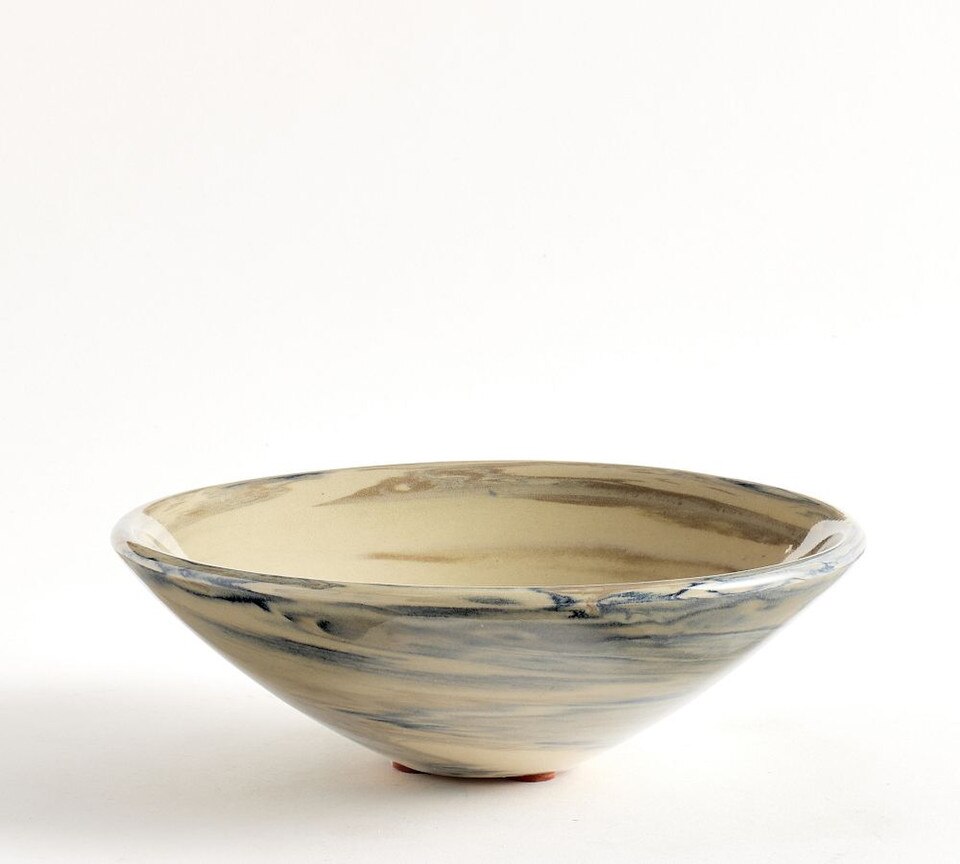 Handcrafted Marbled Ceramic Collection