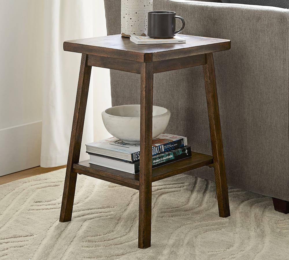 pottery barn end tables